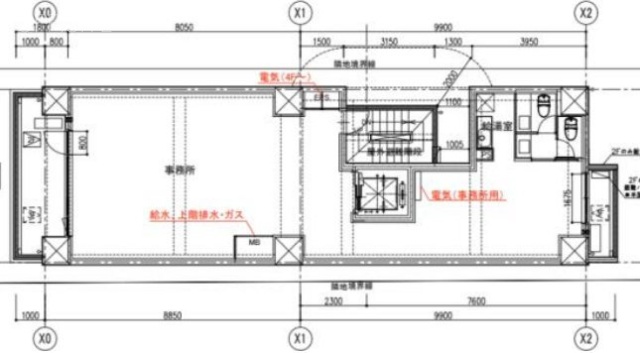 ミリアレジデンス広尾2F 間取り図