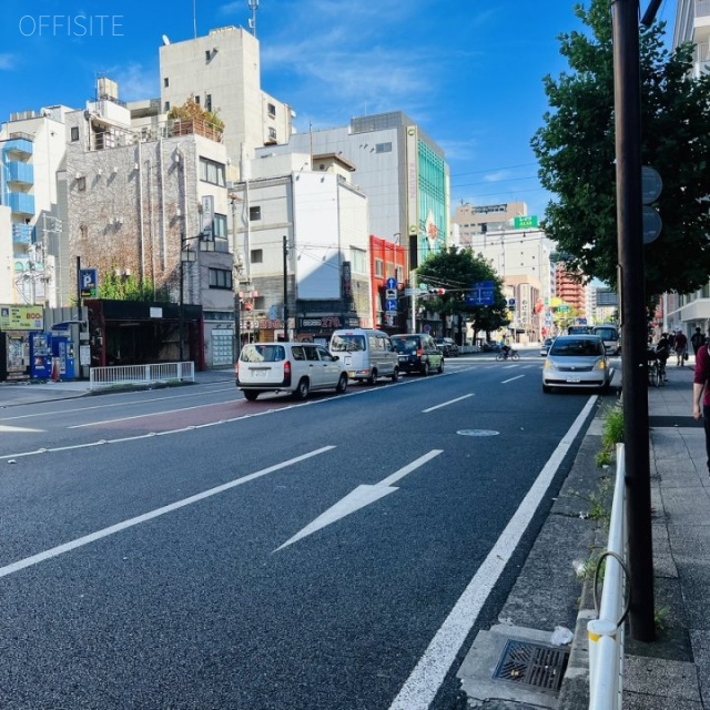 長者町マスダビル 前面道路