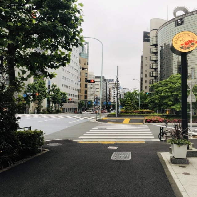 岩本町シティプラザビル 3階 46.00坪　ビル前面道路