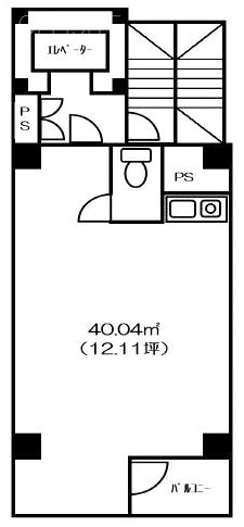 西新宿STビル7F 間取り図