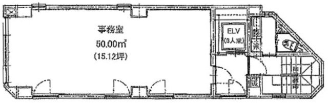 田辺ビル4F 間取り図