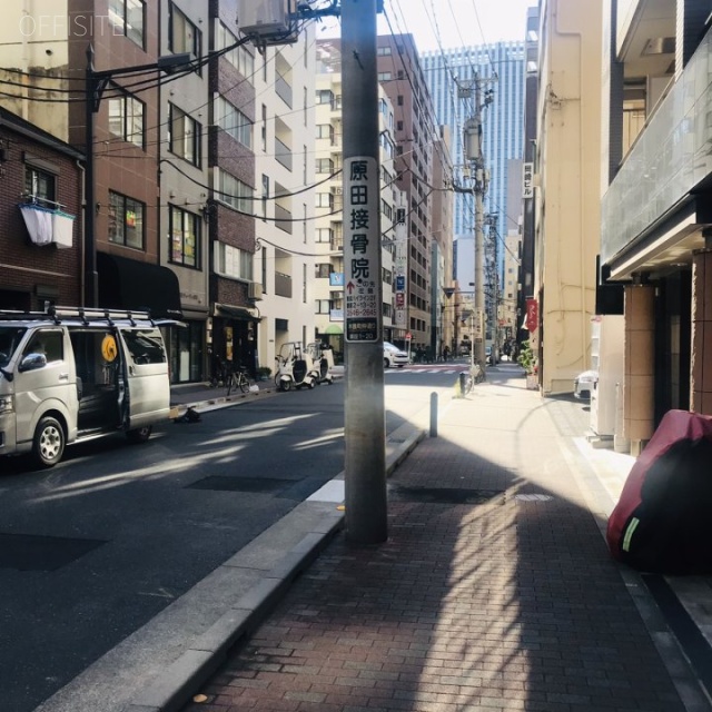 ウィンド銀座Ⅲビル ビル前面道路