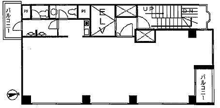 グリンデル広小路ビル9F 間取り図