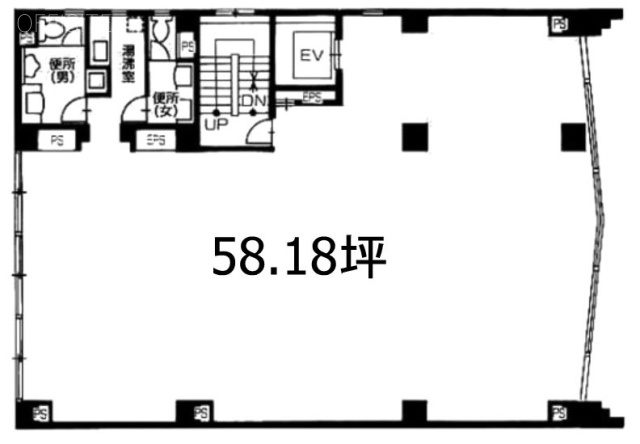 青山エイティーンビル5F 間取り図