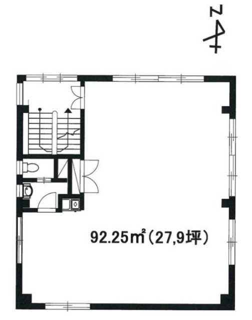 東麻布ビル3F 間取り図