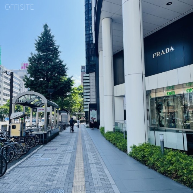 名古屋ビルデイング 前面歩道