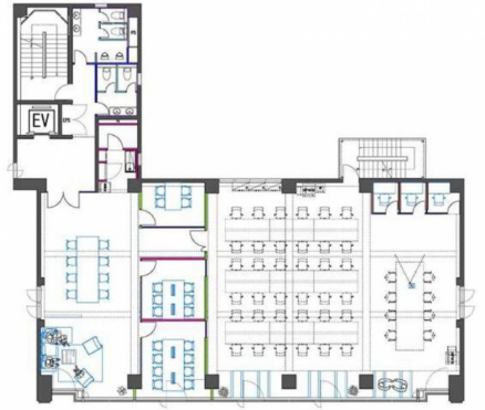 AKIHABARA CENTRAL SQUARE2F～3F 間取り図