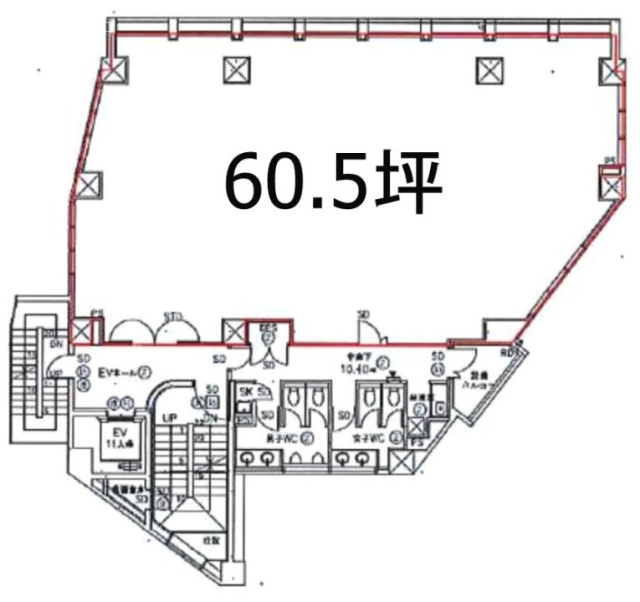 KYONIビル5F 間取り図