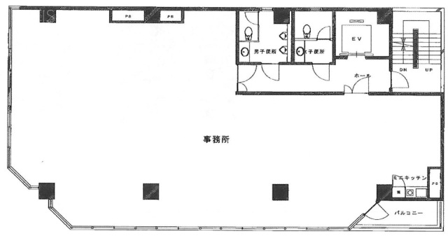 トーエイ八丁堀ビル4F 間取り図