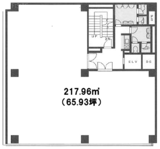 横浜ニューポートビル7F 間取り図