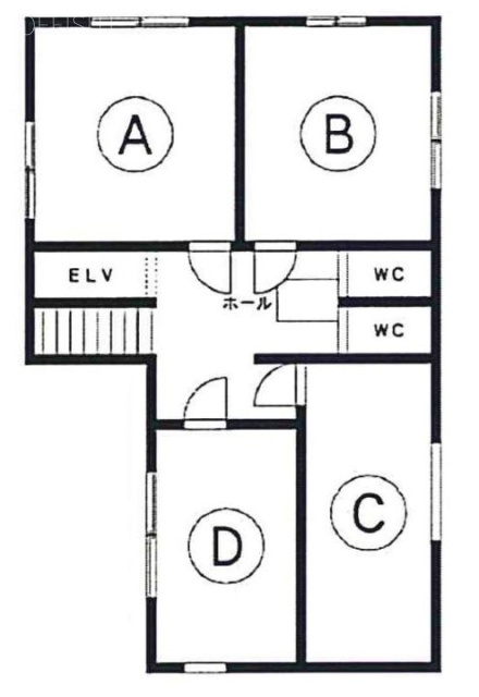 第2京葉ビルD 間取り図