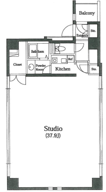 デュープレックス銀座タワー8/14701 間取り図