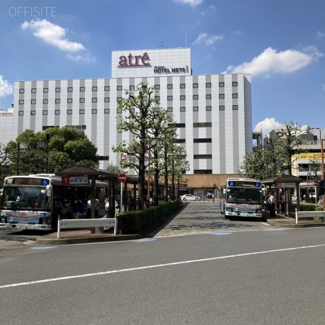 新木(しんぼく)ビル 前面道路