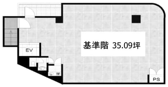 第87新井ビル5F 間取り図