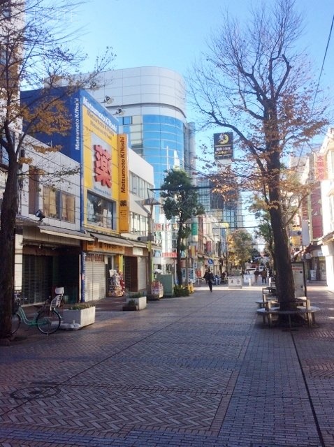 登美屋新第一ビル ビル前面道路