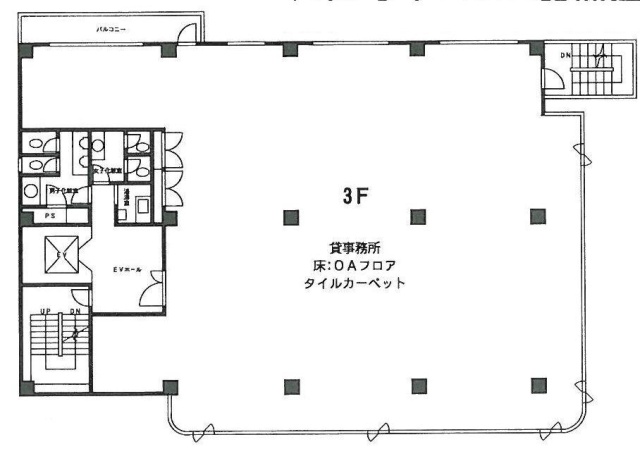 三田宮本ビル1F 間取り図