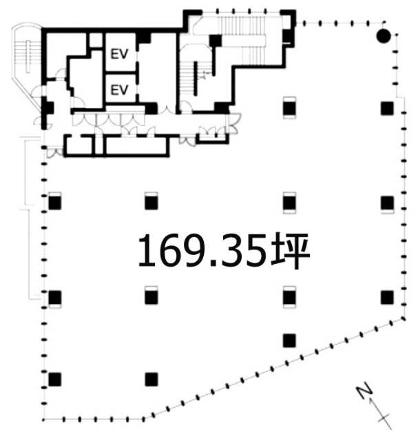 クリスタルパークビル11F 間取り図