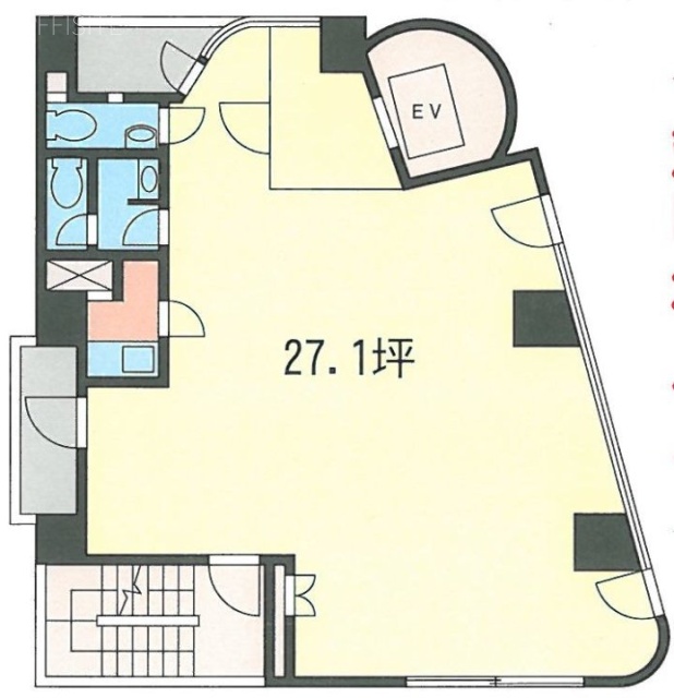 ニュー徳栄ビル7F 間取り図