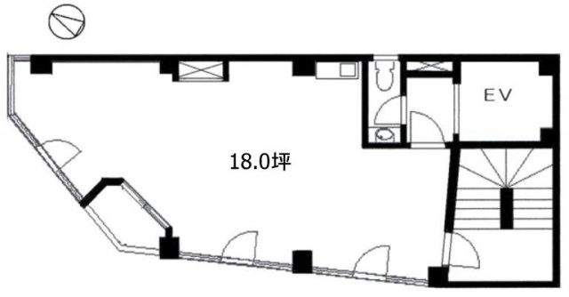 青山安田ビル6F 間取り図