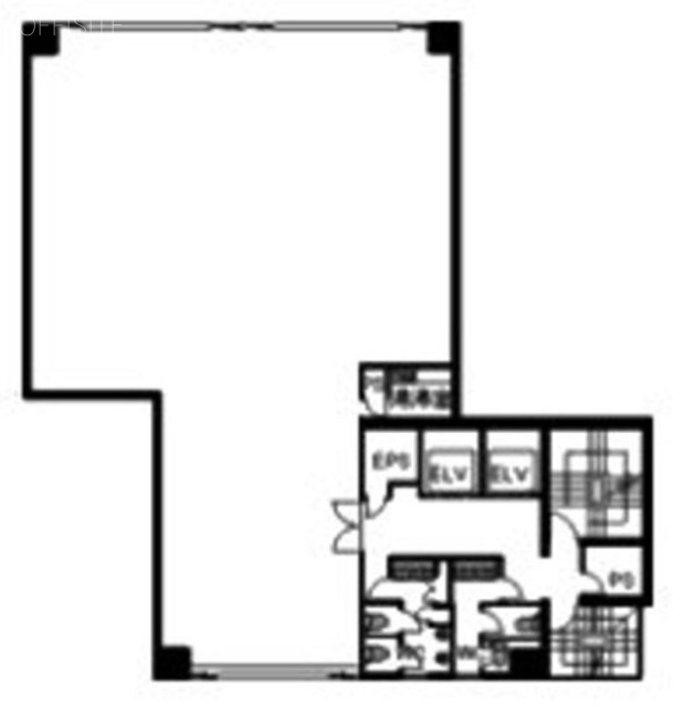 ザイマックス西新橋ビル4F 間取り図