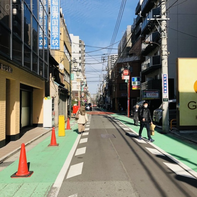 ミズホアルファビル ビル前面道路