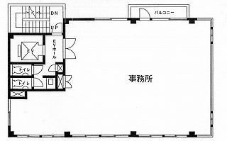 芝浦MYビル5F 間取り図