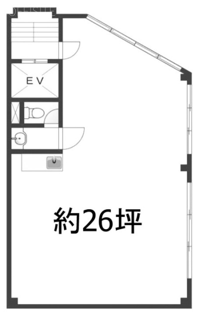 江原ビル5F 間取り図