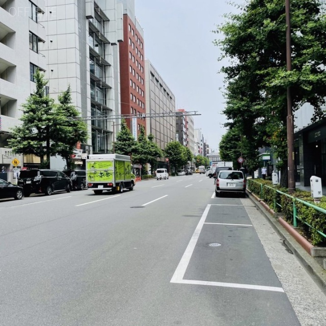 翔和神田ビル ビル前面道路