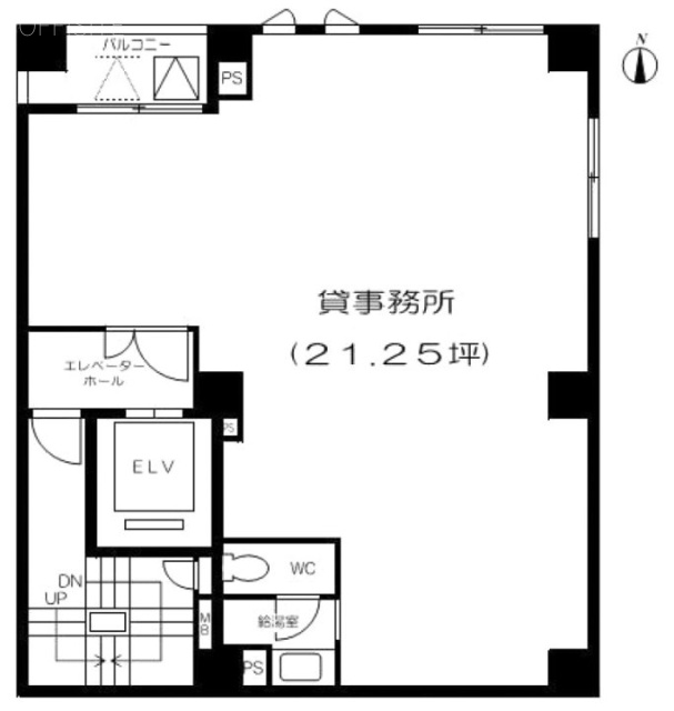 須田ビル3F 間取り図