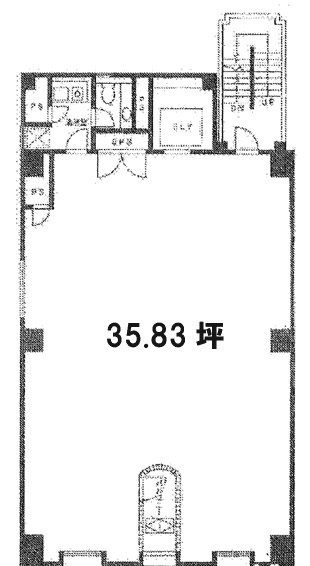 銀座大新ビル7F 間取り図