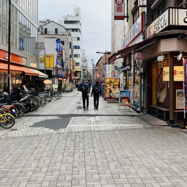 ささのビル ビル前面道路