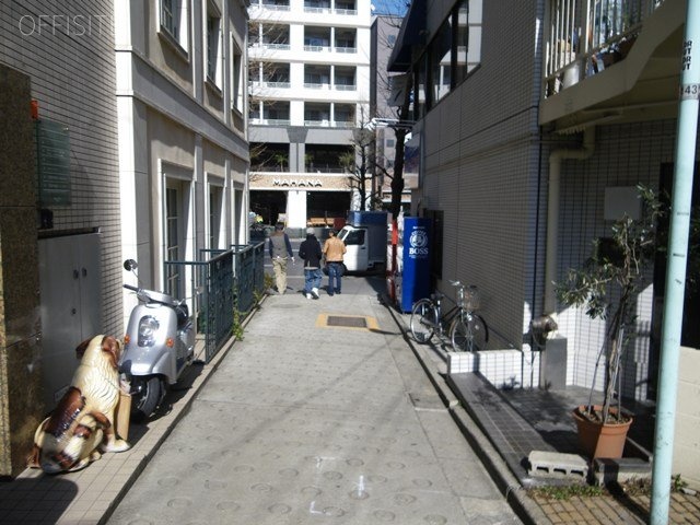 恵比寿ライトビル　ビル周辺道路