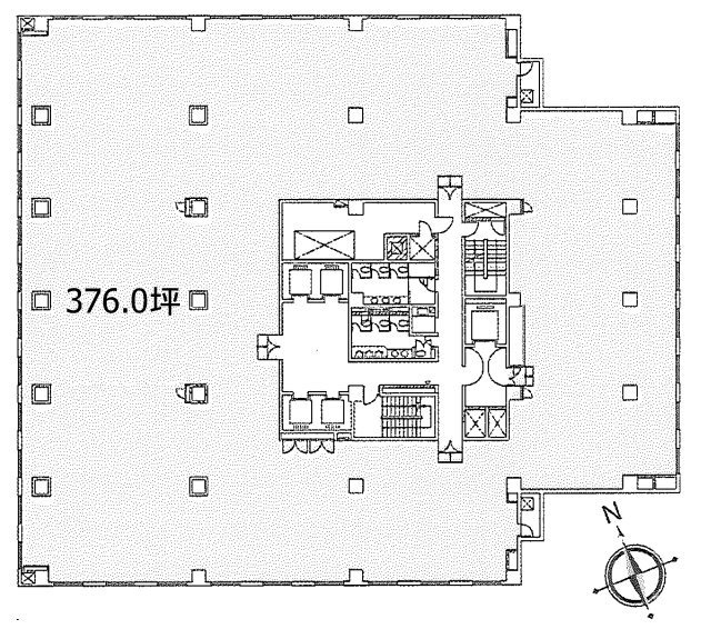 日本生命五反田ビル4F 間取り図