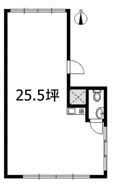 協立第51ビル2F 間取り図