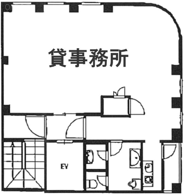 マリオン浜町ビル7F 間取り図