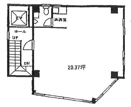 南蛮ビル3F 間取り図