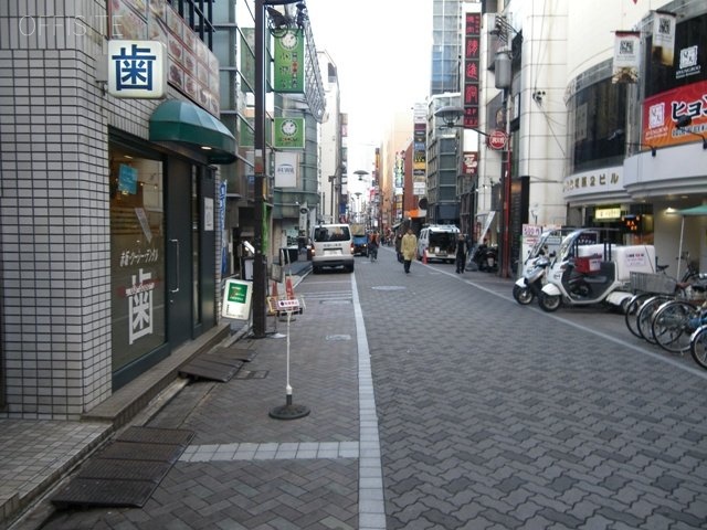 山口建設第1ビル ビル前面道路