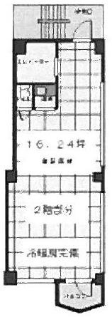 シマダビル2F 間取り図