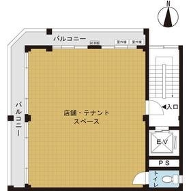 コハマビル3F 間取り図