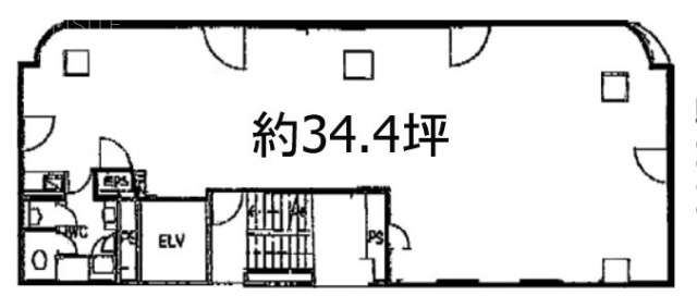 西遊ビル5F 間取り図