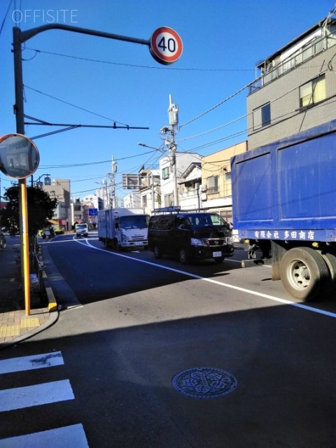 大谷ビル ビル前面道路