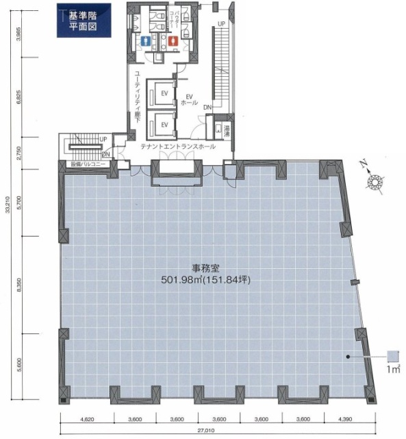 SGスクエア8F 間取り図