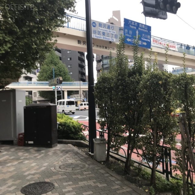 ジェイパーク恵比寿Ⅲアルティマ ビル前面道路