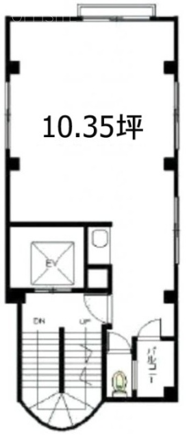 鈴掛ビル4F 間取り図