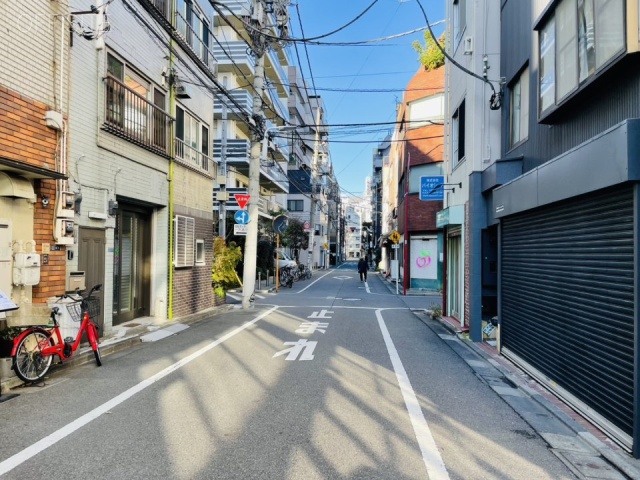 藤井ビル 前面道路