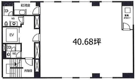 NGA紀尾井町ビル501 間取り図