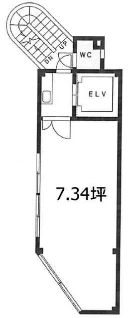 アーク富士見ヶ丘4F 間取り図