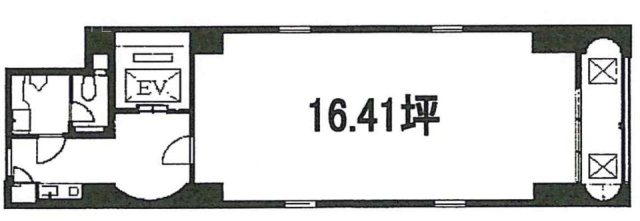 アムハードビル1F~2F 間取り図