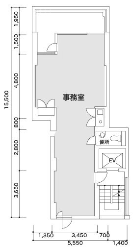 新宿ひかりビル4F 間取り図