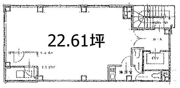 九段オーシャンビル3F 間取り図